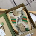 「#212」Gucci High-top Distressed sneakers