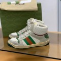 「#213」Gucci High-top Distressed sneakers