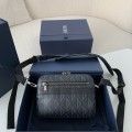 「#1514」DIOR Men's SAFARI Messenger Bag, Top Quality  Size: 22 * 15 * 6cm