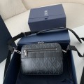 「#1514」DIOR Men's SAFARI Messenger Bag, Top Quality  Size: 22 * 15 * 6cm