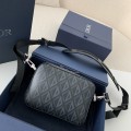 「#1514」DIOR Men's SAFARI Messenger Bag, Top Quality  Size: 22 * 15 * 6cm