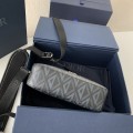 「#1514」DIOR Men's SAFARI Messenger Bag, Top Quality  Size: 22 * 15 * 6cm