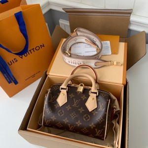 「#1522」Louis Vuitton Speedy Bandoulière 20  M46222，Size：20*13*12cm