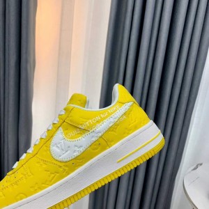 「#1529」LOUIS VUITTON × NIKE AIR FORCE 1 SNEAKER
