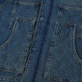 「#1534」LV 23ss Blue Denim Jacket