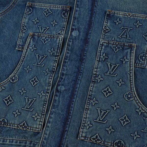 LV 23ss Blue Denim Jacket