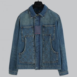 「#1534」LV 23ss Blue Denim Jacket