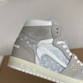 「#1579」Louis Vuitton x Nike Air Jorda 1 High AJ1 Sneakers