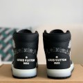 「#1580」Louis Vuitton x Nike Air Jorda 1 High AJ1 Sneakers