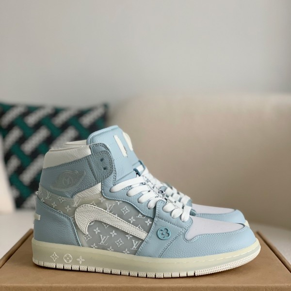 「#1581」Louis Vuitton x Nike Air Jorda 1 High AJ1 Sneakers
