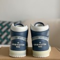 「#1582」Louis Vuitton x Nike Air Jorda 1 High AJ1 Sneakers