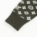 「#1588」SS23 new autumn product LOUIS VUITTON Monogram jacquard V-neck single-breasted long-sleeved knitted