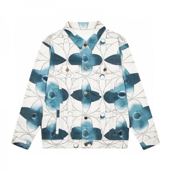 「#1602」Louis Vuitton Louis Vuitton LV 2022 catwalk denim jacket
