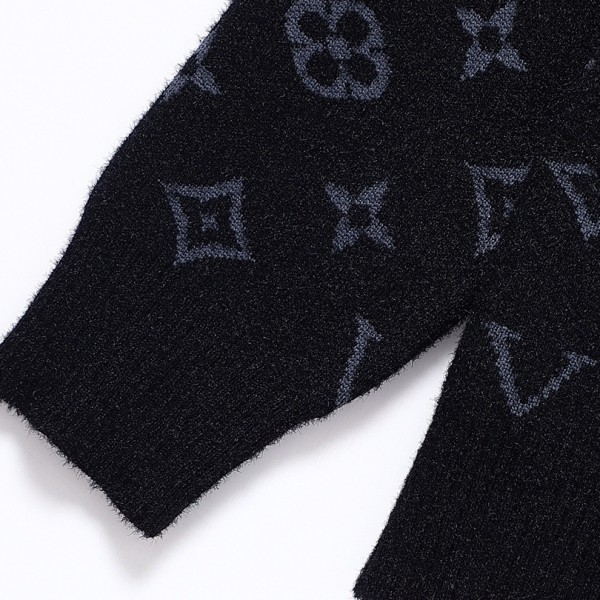 Louis Vuitton chest stripe patchwork long-sleeved coat jacket