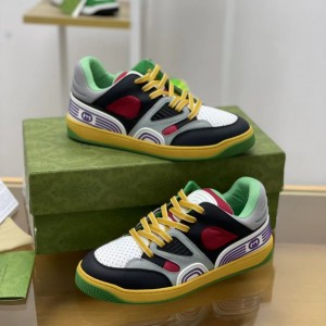 「#240」Gucci sneakers Cowhide+Breathable mesh