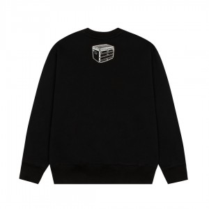 「#1614」Louis Vuitton 23ss hammer pattern embroidered round neck sweatshirt