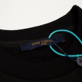 「#1614」Louis Vuitton 23ss hammer pattern embroidered round neck sweatshirt
