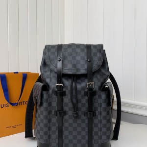 「#1619」Louis Vuitton CHRISTOPHER Backpack N41379 Top Quality Size: 38 * 44 * 21cm