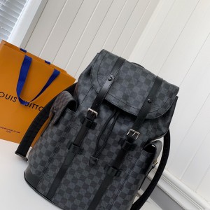 「#1619」Louis Vuitton CHRISTOPHER Backpack N41379 Top Quality Size: 38 * 44 * 21cm