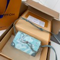 「#1620」Louis Vuitton STEAMER Mini Men's Handbag M22637 Top Quality Size: 18 * 11 * 6.5cm