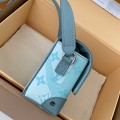 「#1620」Louis Vuitton STEAMER Mini Men's Handbag M22637 Top Quality Size: 18 * 11 * 6.5cm