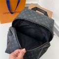 「#1621」Louis Vuitton Men's DISCOVERY Black Flower Backpack M43186 Top Quality Size: 30 * 40 * 20cm