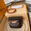「#1623」Louis Vuitton's new MINI BUMBAG vintage handbag for the season M82335 is of top quality