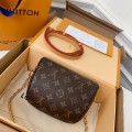 「#1623」Louis Vuitton's new MINI BUMBAG vintage handbag for the season M82335 is of top quality
