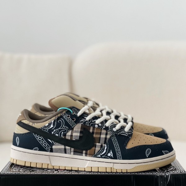 「#1632」Nike Dunk Low Jackboys SB X Travis Scott