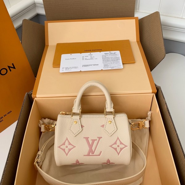 「#254」Louis Vuitton Nano Speedy M81913，Size：16*10*7.5cm