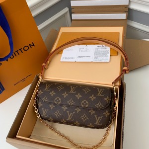 「#260」Louis Vuitton Portafoglio con catenella Ivy M81911，Size：23.5*12*4.3cm