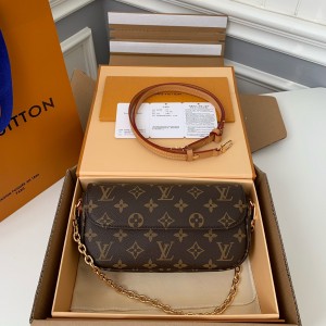 「#260」Louis Vuitton Portafoglio con catenella Ivy M81911，Size：23.5*12*4.3cm
