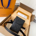 「#261」Louis Vuitton Portafoglio indossabile Vertical Trunk M82077，Size：10.7*17.5*6.8cm