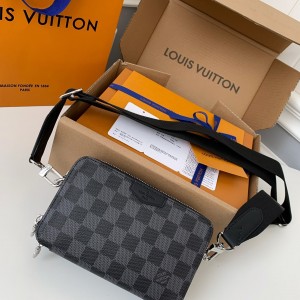 「#264」Louis Vuitton Portafoglio indossabile Alpha N60418，Size：18.5*11*6.5cm