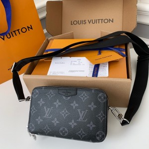 「#265」Louis Vuitton Portafoglio indossabile Alpha M80741，Size：18.5*11*6.5cm