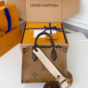 「#267」Louis Vuitton Borsa OnTheGo PM M46373，Size：25*19*11.5cm
