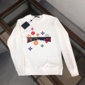 「#1654」Louis Vuitton 2023 new autumn and winter couples style round neck sweatshirt