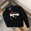 「#1654」Louis Vuitton 2023 new autumn and winter couples style round neck sweatshirt