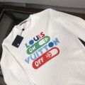「#1656」Louis Vuitton 2023 new autumn and winter couples style round neck sweatshirt