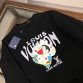 「#1658」Louis Vuitton 2023 new autumn and winter couples style round neck sweatshirt