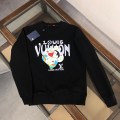 「#1658」Louis Vuitton 2023 new autumn and winter couples style round neck sweatshirt