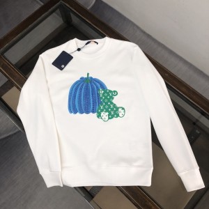 「#1659」Louis Vuitton 2023 new autumn and winter couples style round neck sweatshirt