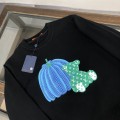 「#1659」Louis Vuitton 2023 new autumn and winter couples style round neck sweatshirt