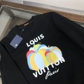 「#1661」Louis Vuitton 2023 new autumn and winter couples style round neck sweatshirt