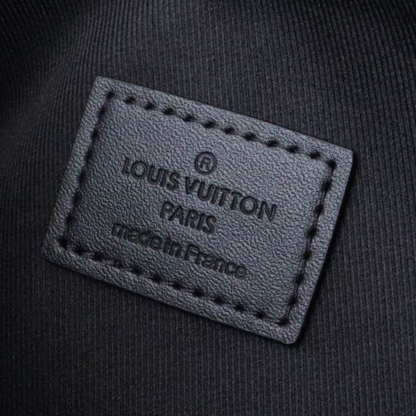 LOUIS VUITTON logo calfskin protective case clutch 30*22*5cm