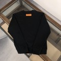 「#1664」Louis Vuitton 2023 new autumn and winter couples style round neck sweatshirt