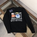 「#1664」Louis Vuitton 2023 new autumn and winter couples style round neck sweatshirt