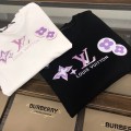 「#1665」Louis Vuitton 2023 new autumn and winter couples style round neck sweatshirt