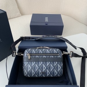「#1675」DIOR Men's SAFARI Messenger Bag, Top Quality Size: 22 * 15 * 6cm