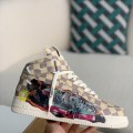 「#1676」LOUIS VUITTON X NIKE AIR FORCE 1 high Sneaker